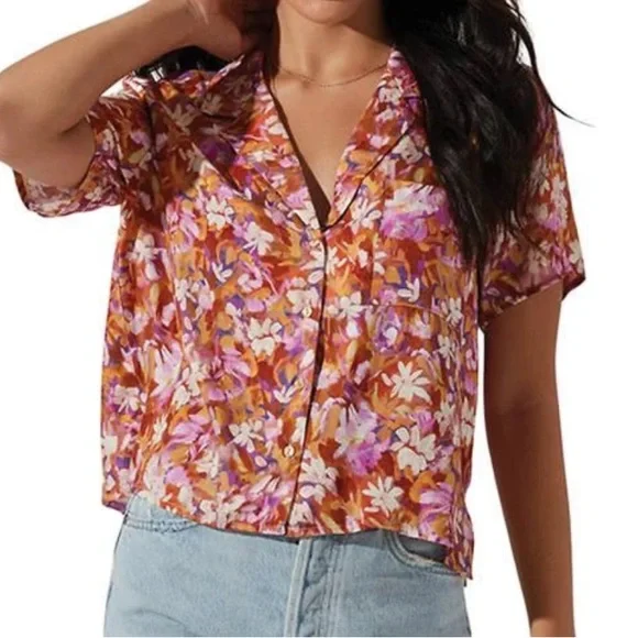 ASTR The Label Womens Tourist Top - Picture 1 of 4